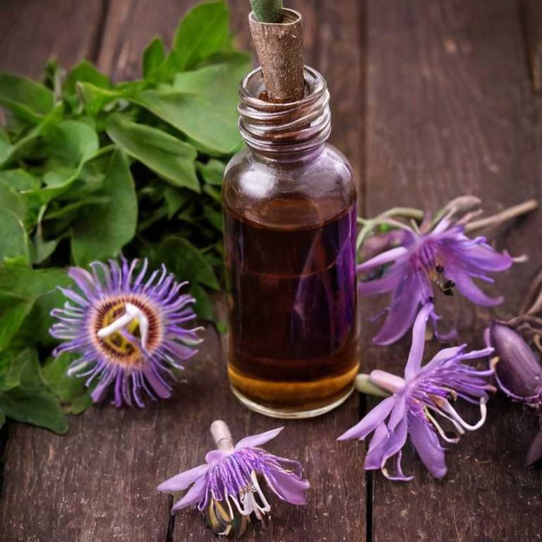 herbal tinctures for eye-twitching Passiflora incarnata