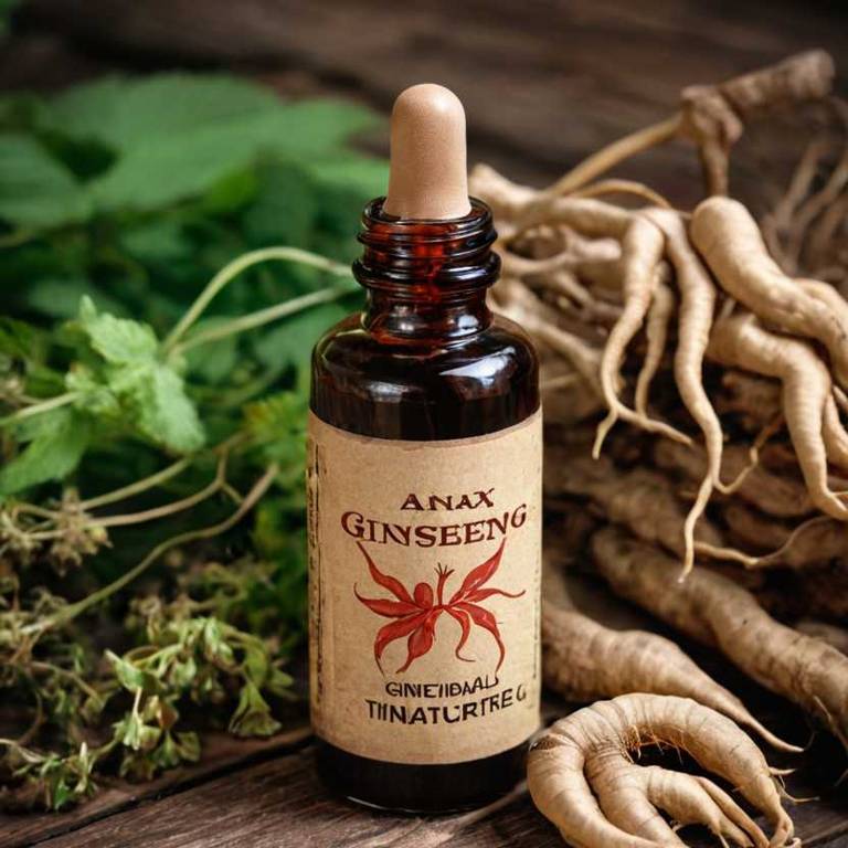 herbal tinctures for fatigue Panax ginseng