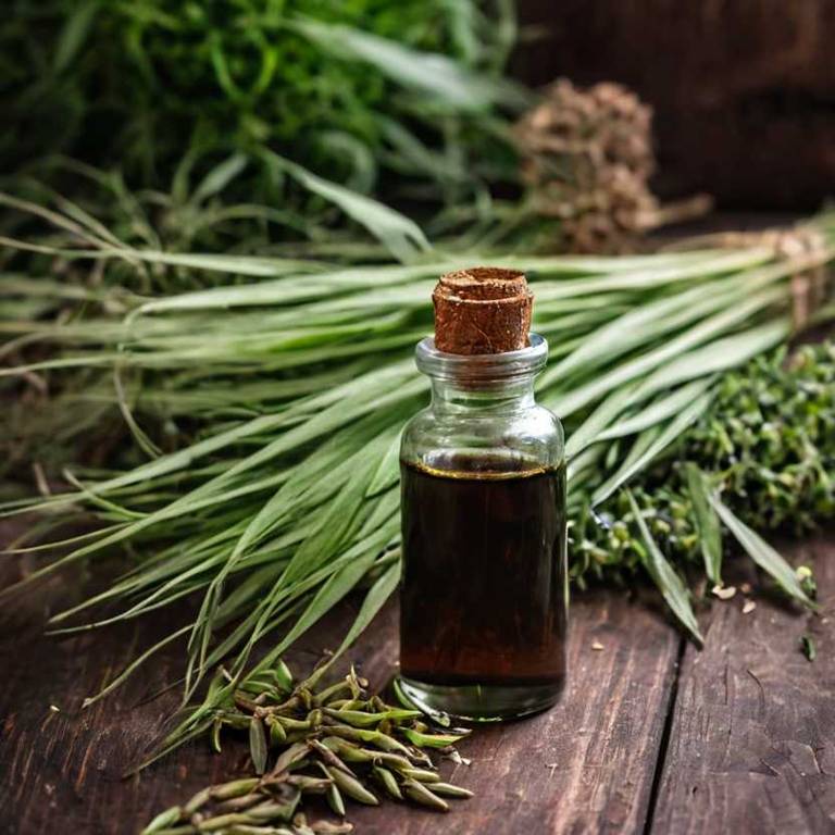 herbal tinctures for feverish-feeling Cymbopogon citratus