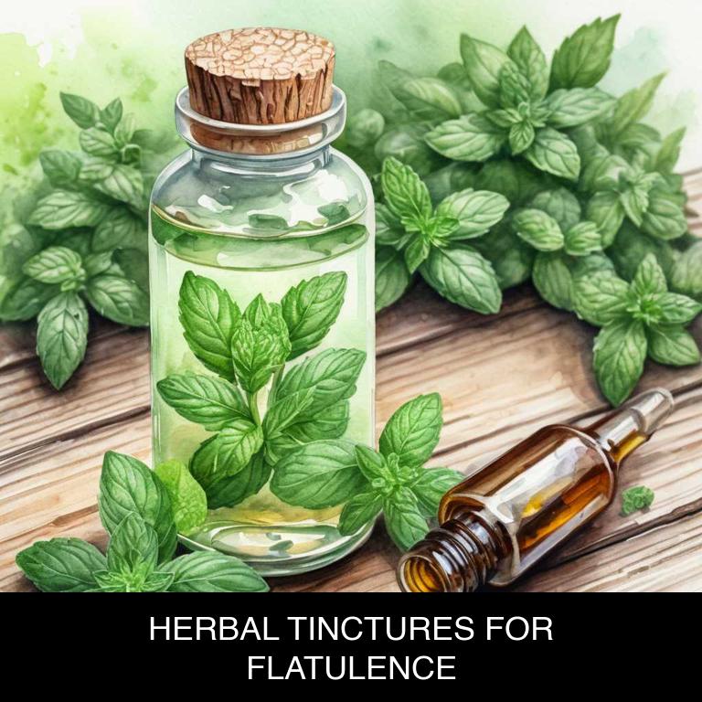 herbal tinctures for flatulence overview