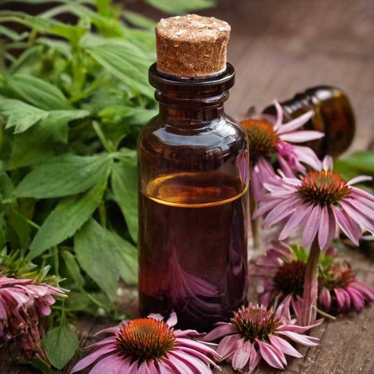 herbal tinctures for flu Echinacea purpurea