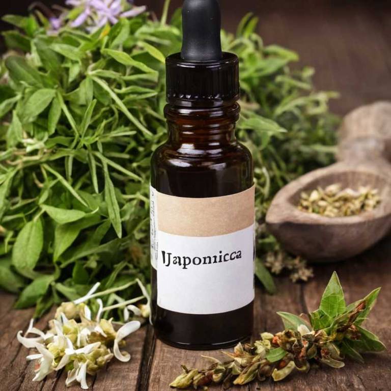 herbal tinctures for flu Lonicera japonica