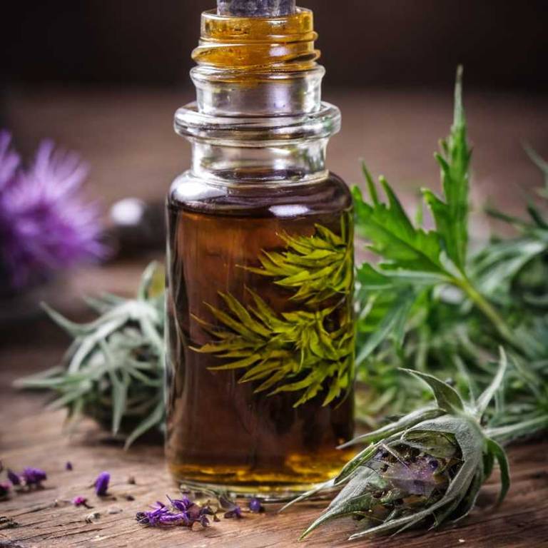 herbal tinctures for gout Silybum marianum