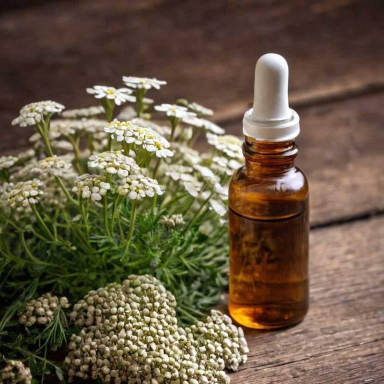 herbal tinctures for gum-swelling Achillea millefolium