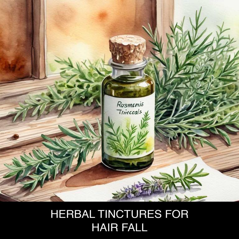 herbal tinctures for hair-fall overview