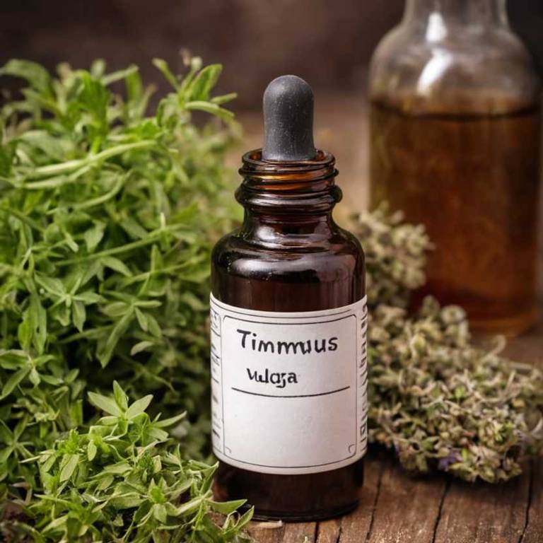 herbal tinctures for hoarse-voice Thymus vulgaris