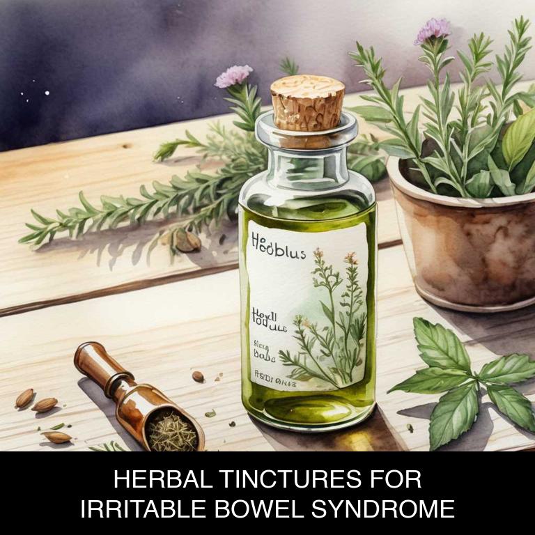 herbal tinctures for irritable-bowel-syndrome overview