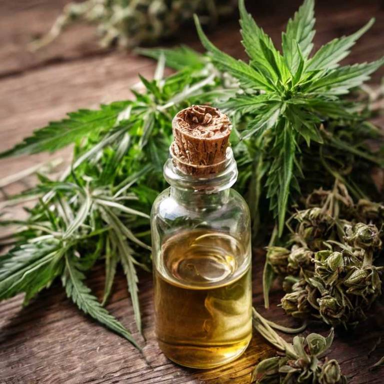 herbal tinctures for jaw-lock Cannabis sativa