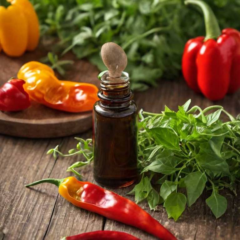 herbal tinctures for leg-pain Capsicum annuum