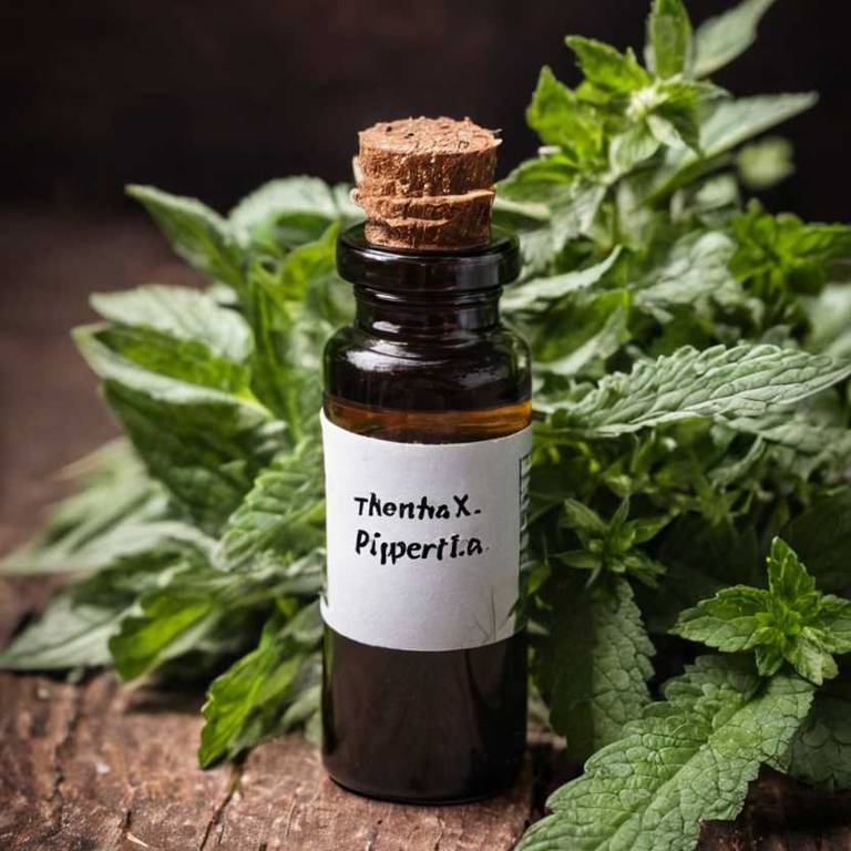 herbal tinctures for morning-sickness Mentha x piperita