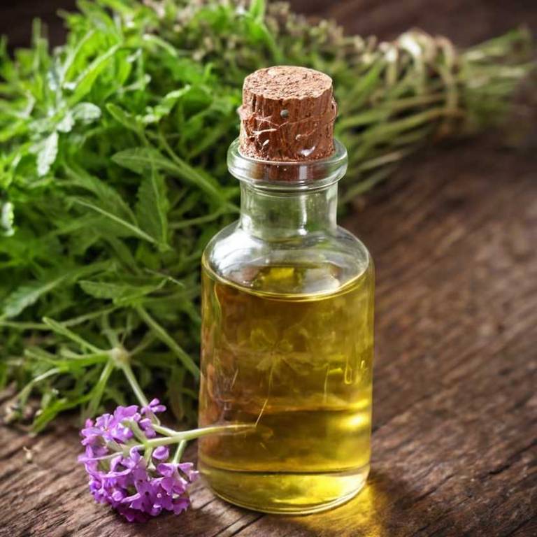 herbal tinctures for motion-sickness Verbena officinalis