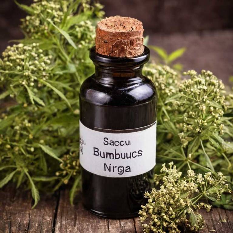 herbal tinctures for mouth-ulcers Sambucus nigra