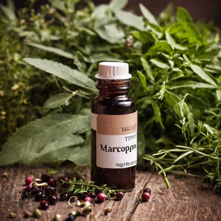 herbal tinctures for muscle-pain Vaccinium macrocarpon