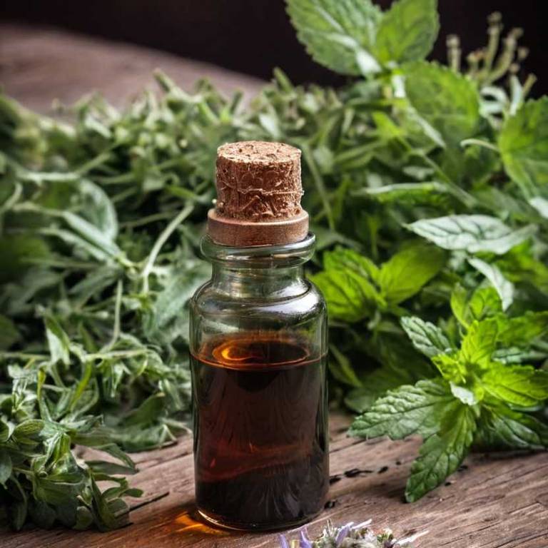 herbal tinctures for nausea Mentha x piperita