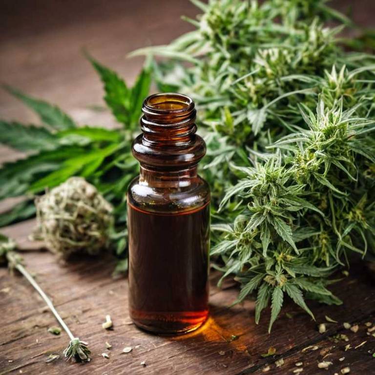 herbal tinctures for neck-pain Cannabis sativa