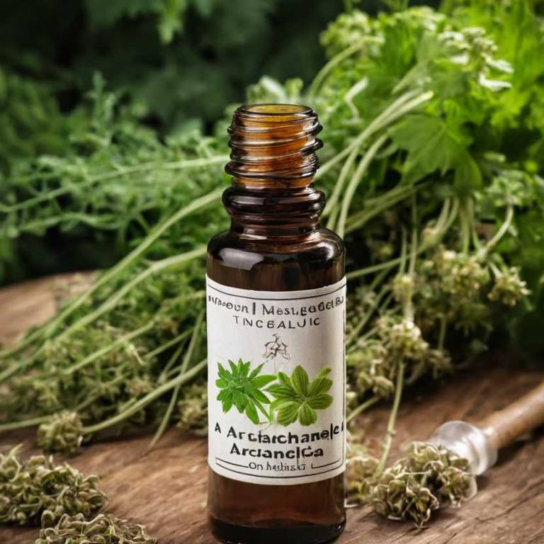 herbal tinctures for ovulation-pain Angelica archangelica