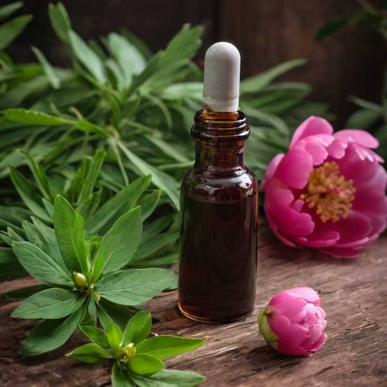 herbal tinctures for ovulation-pain Paeonia lactiflora