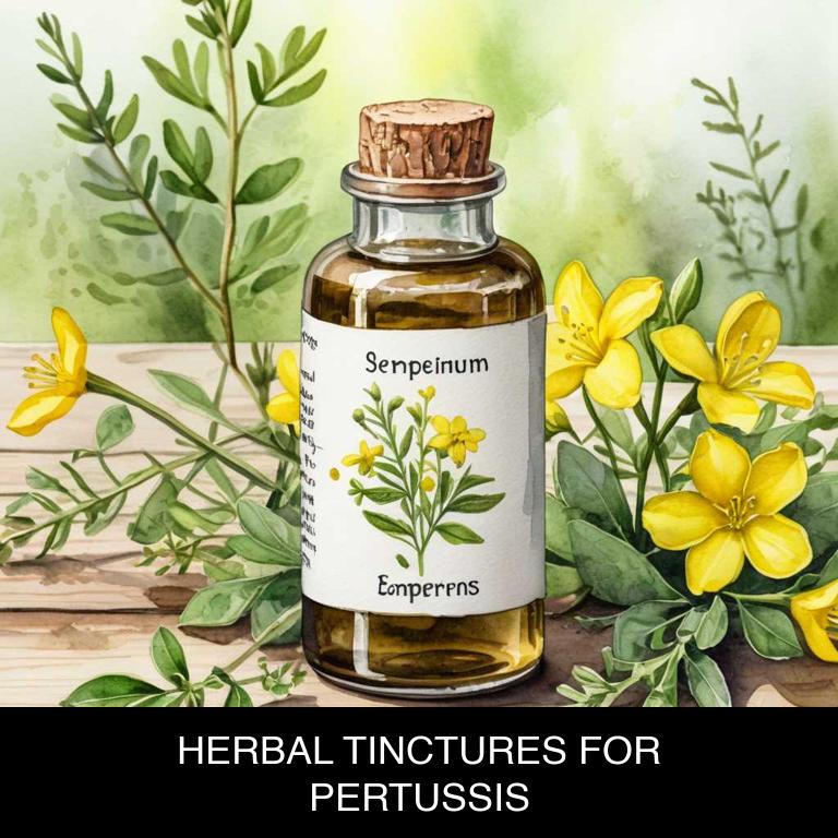 herbal tinctures for pertussis overview