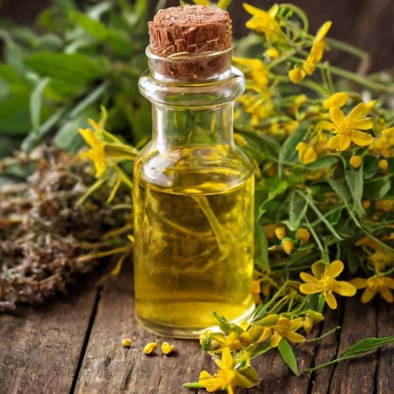 herbal tinctures for rashes Hypericum perforatum