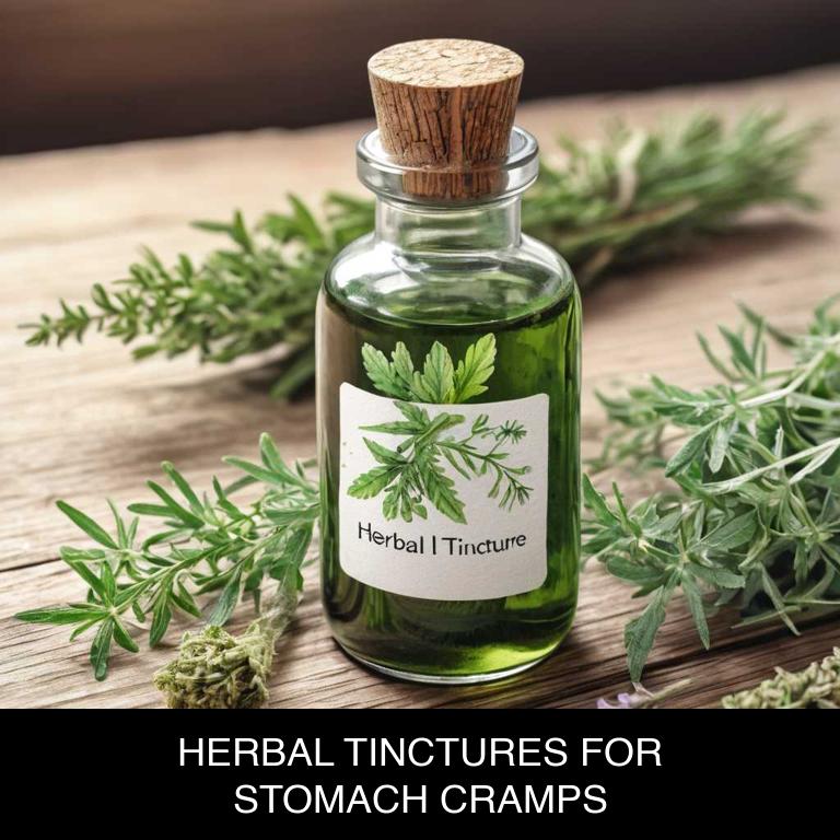 herbal tinctures for stomach-cramps overview