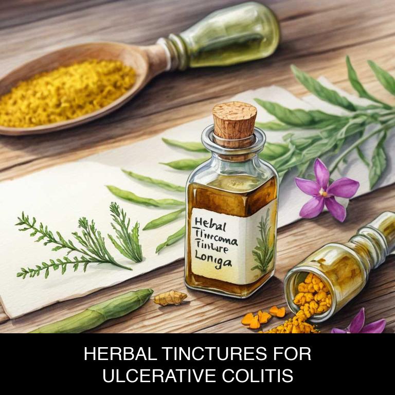 herbal tinctures for ulcerative-colitis overview