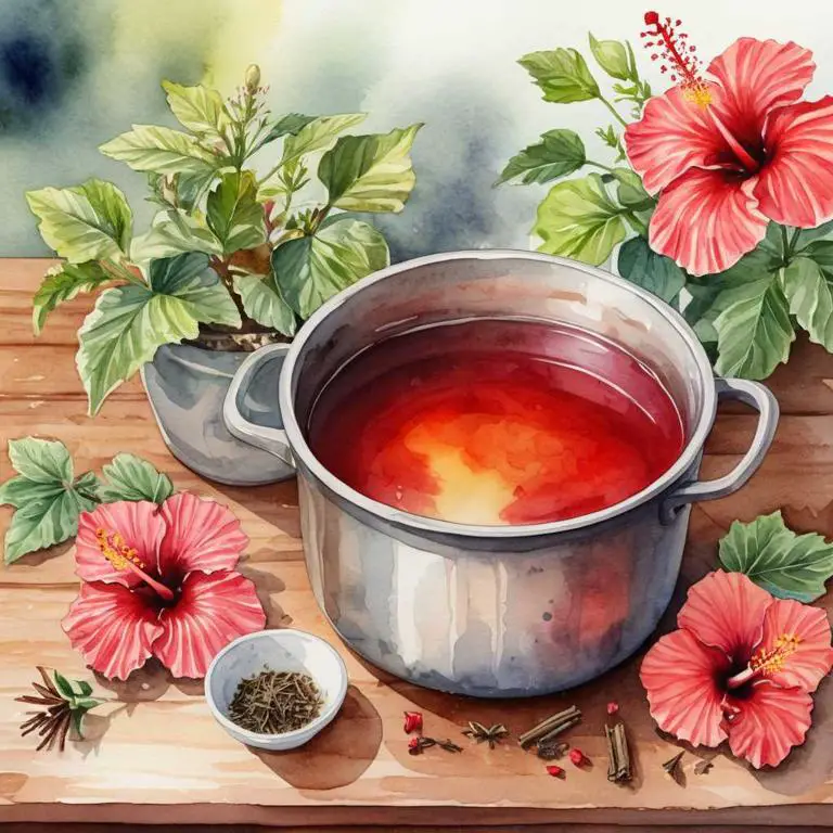 hibiscus sabdariffa herbal decoctions for eye-strain