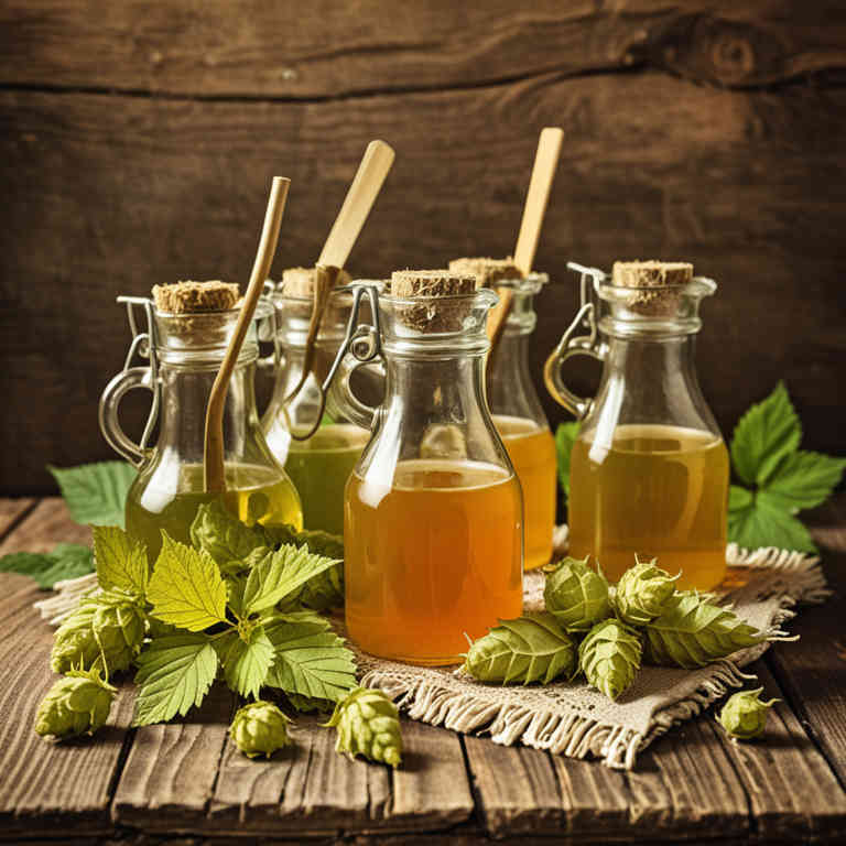 Humulus lupulus syrups