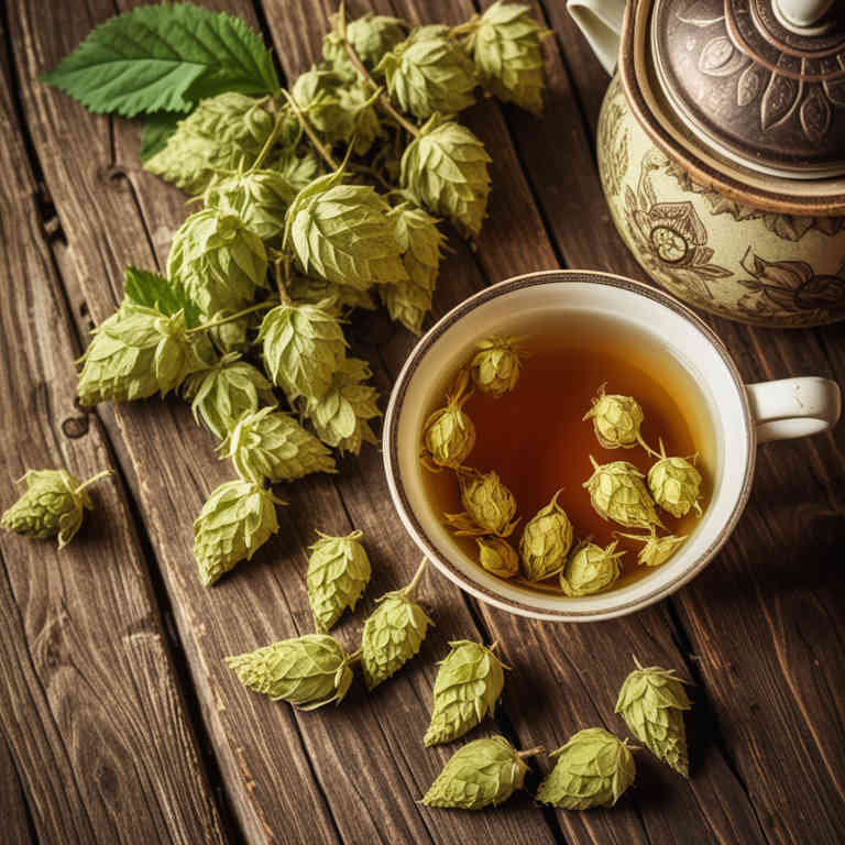 Humulus lupulus tea