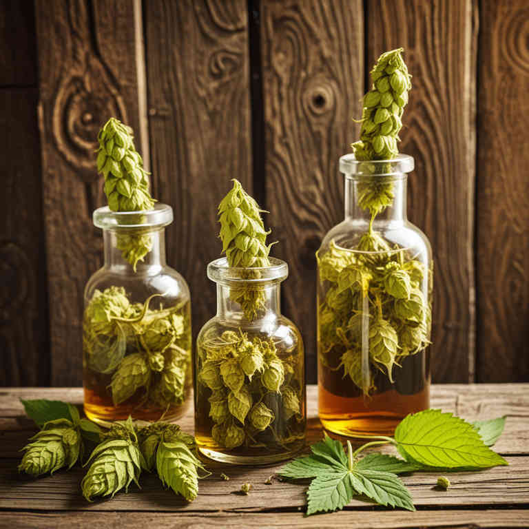 Humulus lupulus tinctures