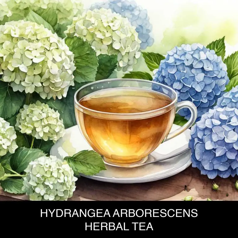 hydrangea arborescens herbal teas for bleeding-gums