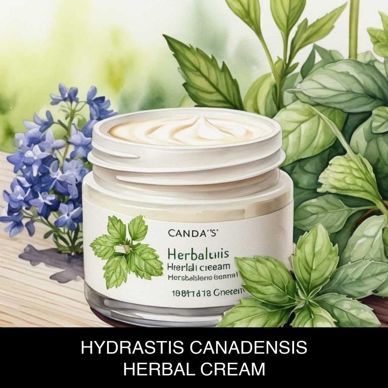 hydrastis canadensis herbal creams for burns