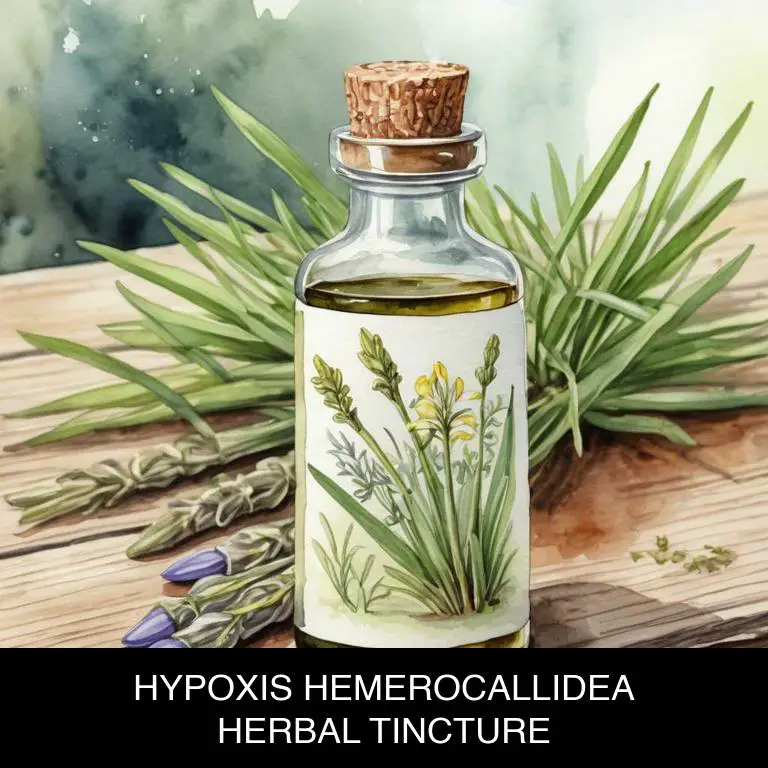 hypoxis hemerocallidea herbal tinctures for open-wounds