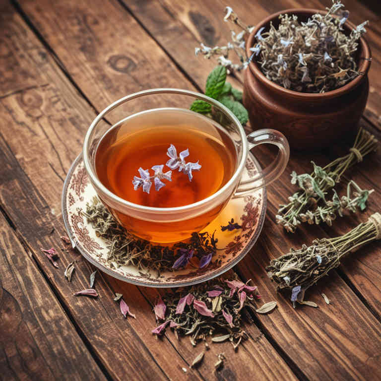 Hyptis suaveolens tea