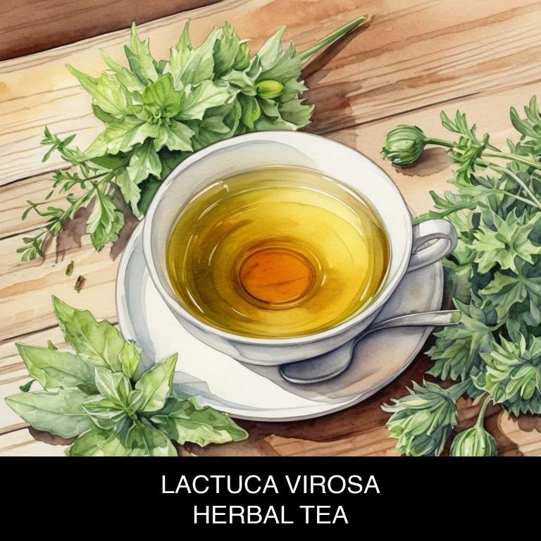 lactuca virosa herbal teas for breastfeeding-nipple-pain