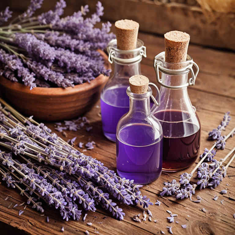Lavandula angustifolia syrups
