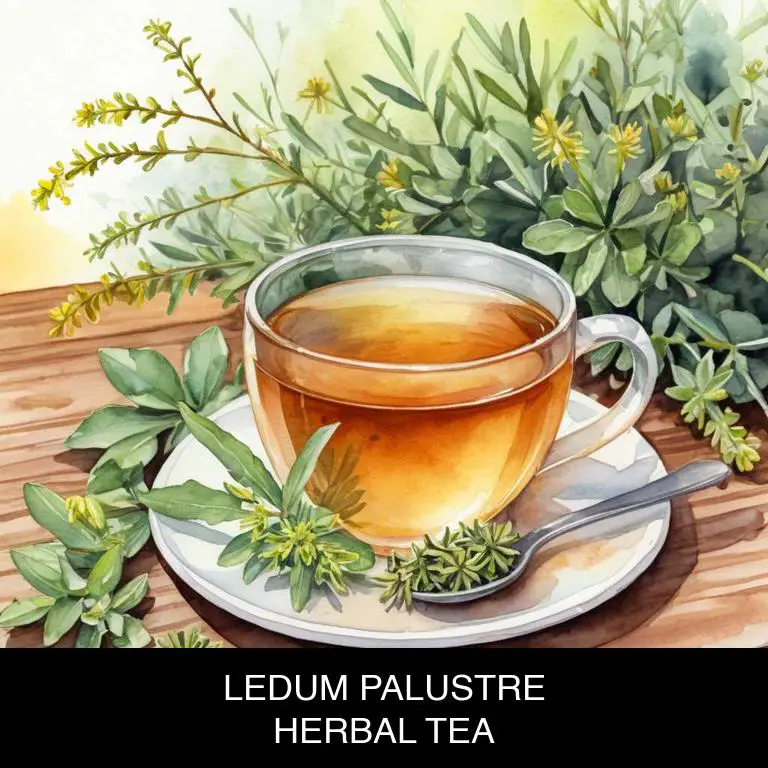 ledum palustre herbal teas for swollen-feet