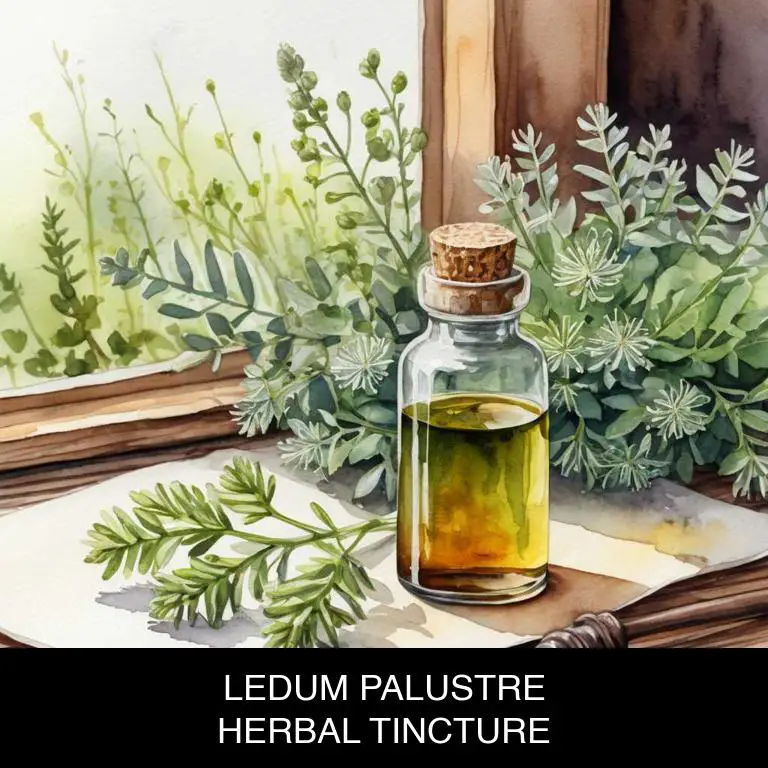 ledum palustre herbal tinctures for jammed-finger