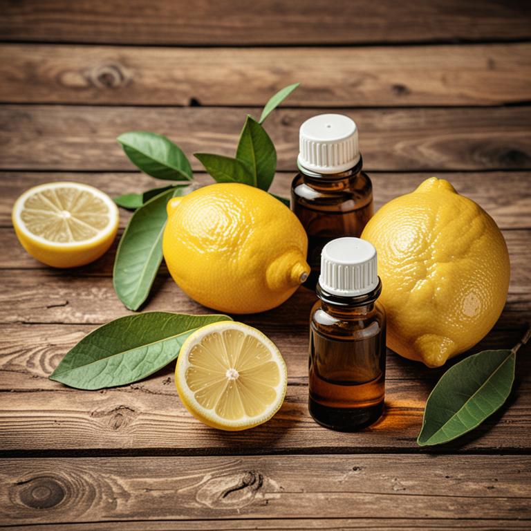lemon (citrus limon) essential oil