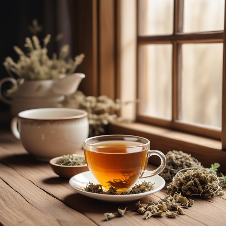 herbal teas for fever blister on lip