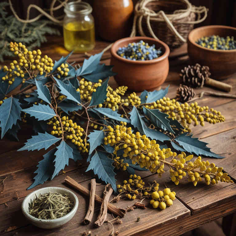 mahonia aquifolium preparations