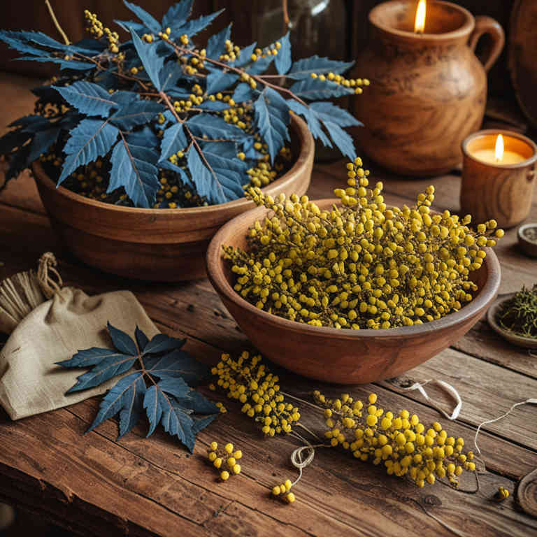 mahonia nervosa preparations