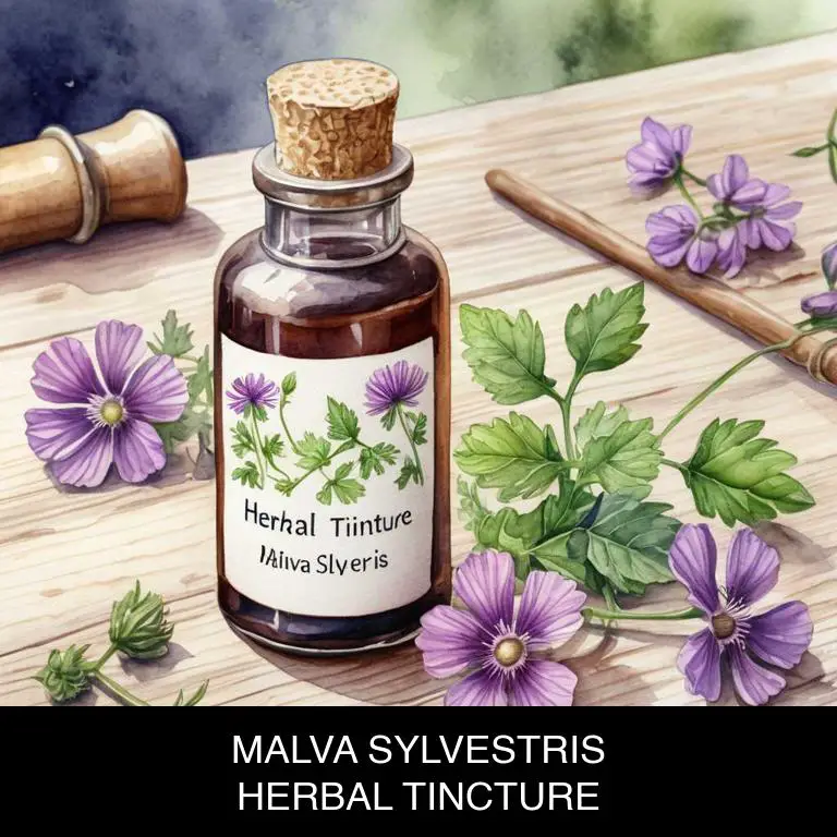 malva sylvestris herbal tinctures for mucus