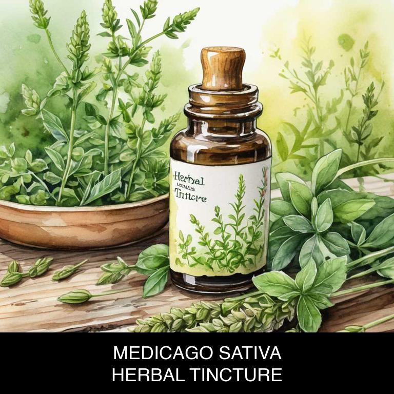 medicago sativa herbal tinctures for hormonal-imbalance