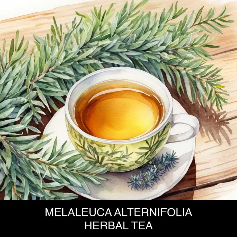 melaleuca alternifolia herbal teas for gum-infection