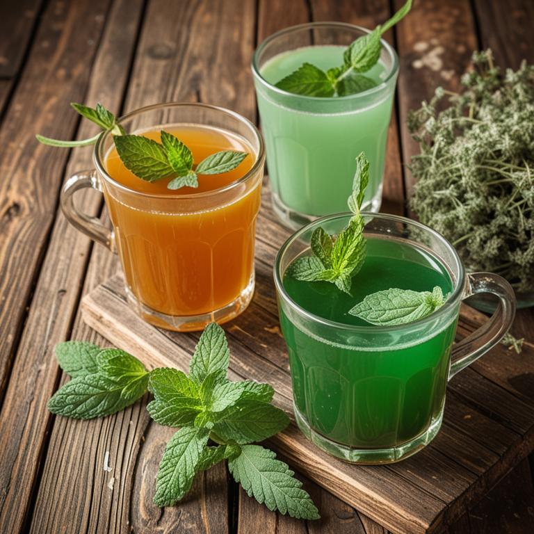 mentha piperita juice
