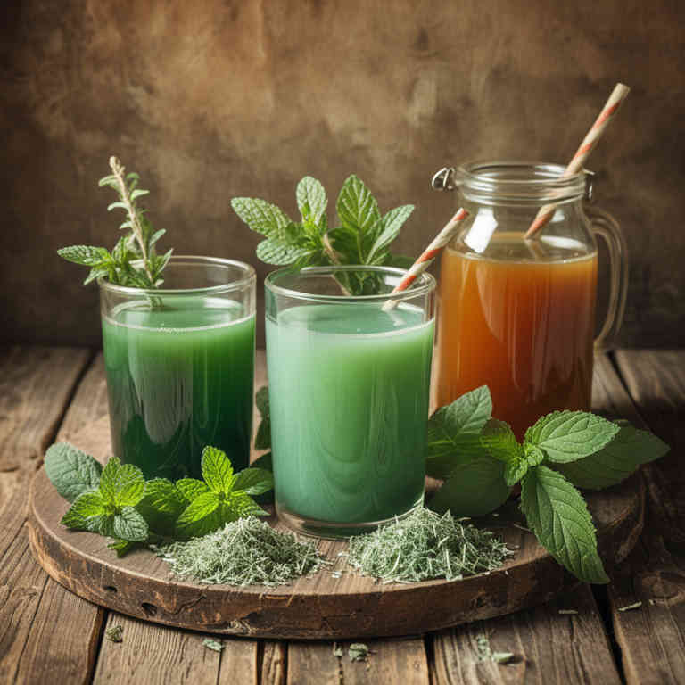 Mentha x piperita juices