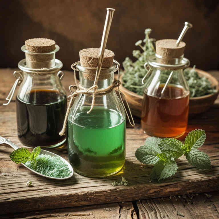 Mentha x piperita syrups