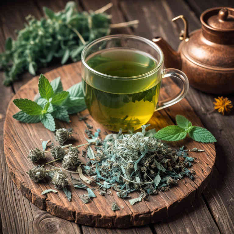 Mentha x piperita tea