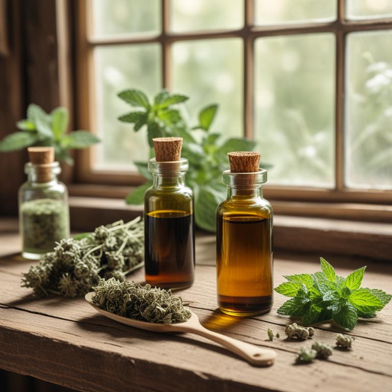 herbal tinctures for sour taste in mouth