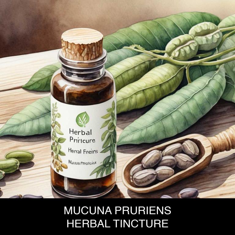 mucuna pruriens herbal tinctures for erectile-disfunction